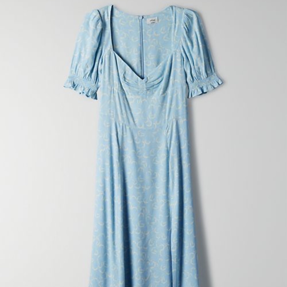 Wilfred Light Blue Midi Dress